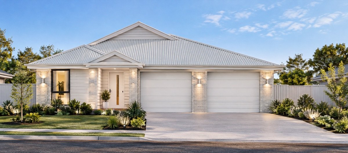 A single storey Australian dual occupancy home
