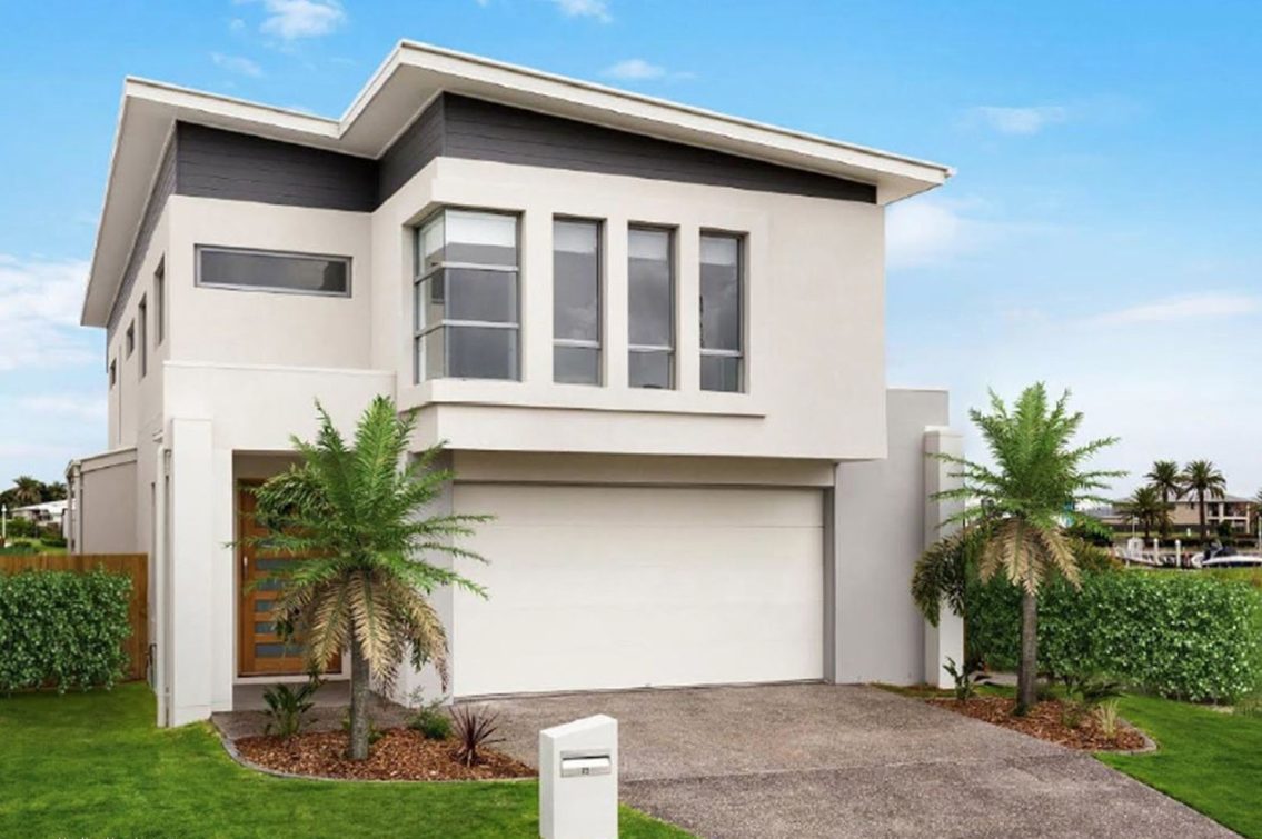A modern double storey Australian rooming house that still reads as a family home